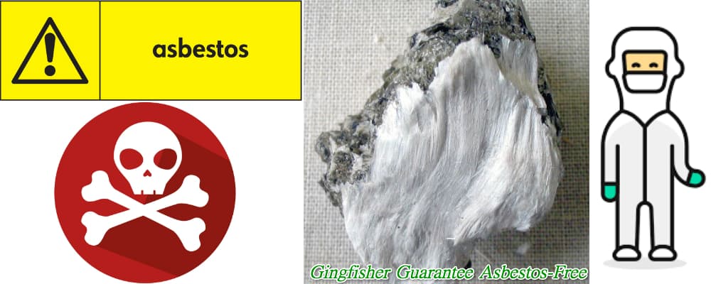 Gingfisher Asbestos-Free Guarantee