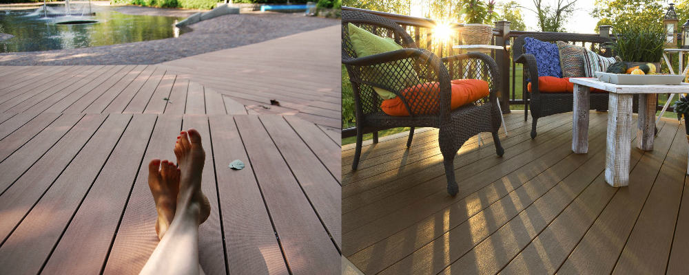 Cooler Composite Decking